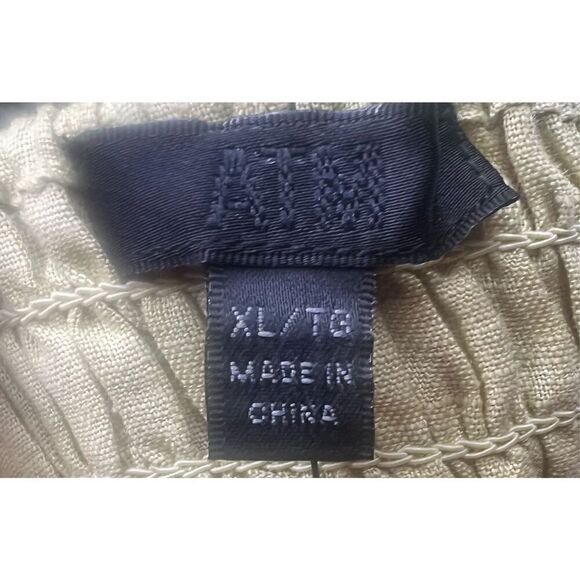 ATM Linen Smocked Tube Top in Seagrass NWT Size XL - Picture 4 of 6